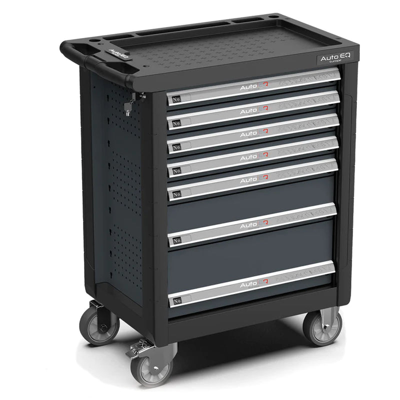 Filled tool trolley, 7 drawers with 134psc. of tools AQT7134 AutoEQ