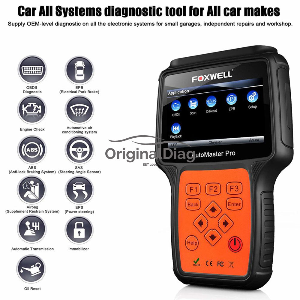 Foxwell® NT680 ALL System Scan Tool