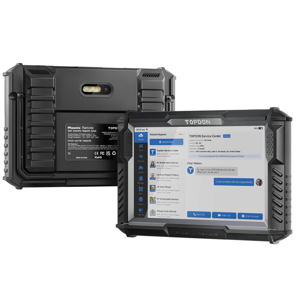 PHOENIX REMOTE automotive diagnostic scanner TOPDON | Originaldiag