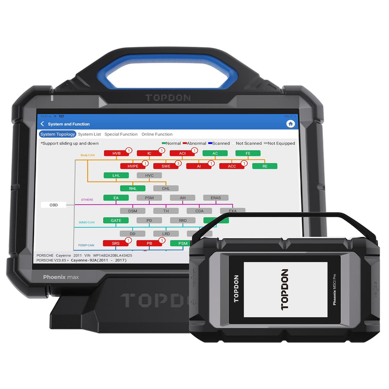 Phoenix Max automotive diagnostic scanner TOPDON