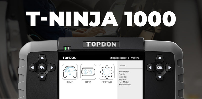 T-Ninja 1000 key programming tool TOPDON
