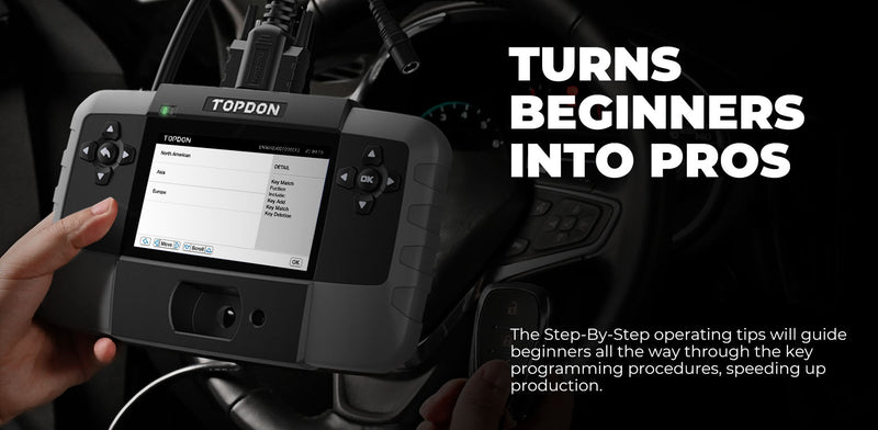 T-Ninja 1000 key programming tool TOPDON